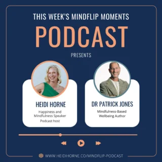 ✨Out Now: MindFlip Moment Podcast - EPISODE 71 ✨

Tune into this new podcast episode where I share my MindFlip moment when I realised the machine (our mind) could stop with meditation. 

Being interviewed by Heidi Horne - Keynotes, Mindful Leader Workshops and Retreats, we talked about how, after years of meditation, I had never known that my mind could stop. Then one day I got to a place where there was a gap between thoughts, and this bowled me over. Listen to what happened in this episode! 

We also discuss how I used a PhD in psychology and training in mindfulness, to develop the Mindfulness-Based Quality of Life and Well-Being Program. We look at my upcoming book 'Clear Mind Open Heart' which is a step-by-step self-help version. 

The 30-day program starts with Part 1 “Mindfulness” and teaches ten mindfulness skills and methods. Part 2 “Quality of Life” gives techniques on how to improve the five key life areas of relationships, work, money, health, and leisure. Finally, part three, “Inner Well-Being” teaches methods to access inner well-being untouched by life events. 

LISTEN NOW - link in bio section.

#MindfulLeadershipPodcast #LeadershipMindfulness #HappinessJourney #MindfulInsights #MindfulMoments #MindFlipMomentsPodcast
